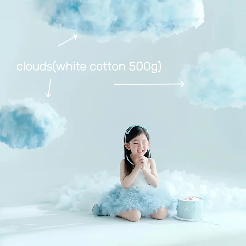 Clouds (White Cotton 500g)